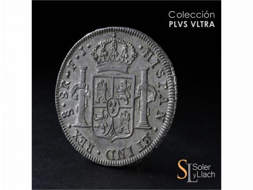 CARLOS IV. 8 Reales. 1803/2. SANTIAGO. F.J./J.J. 27,03 grs. 