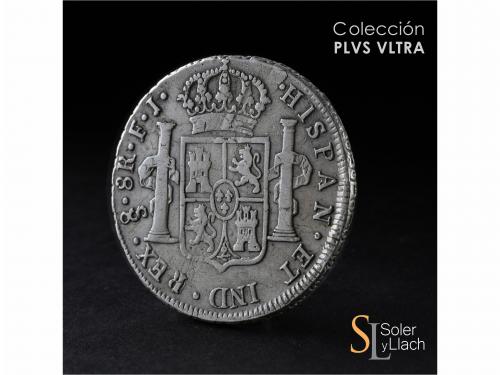 CARLOS IV. 8 Reales. 1804. SANTIAGO. F.J. 26,77 grs. MBC. / 
