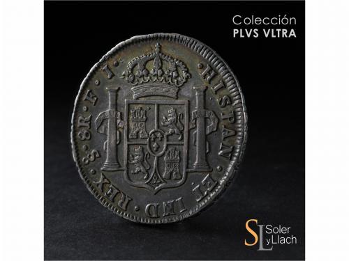 CARLOS IV. 8 Reales. 1808. SANTIAGO. F.J. 26,89 grs. Variant