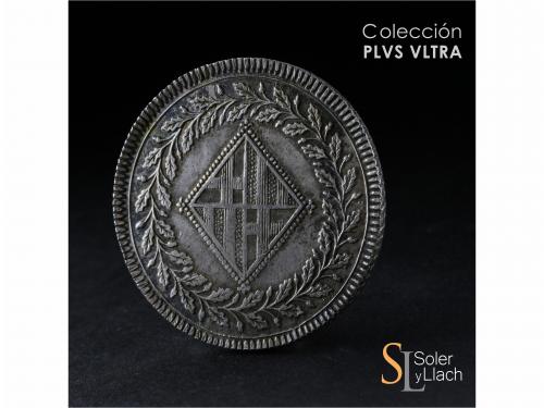 OCUPACIÓN NAPOLEÓNICA de CATALUNYA. 5 Pesetas. 1809. BARCELO