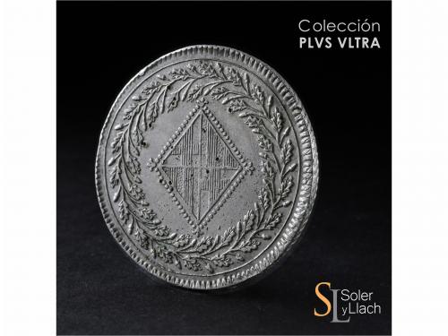 OCUPACIÓN NAPOLEÓNICA de CATALUNYA. 5 Pesetas. 1812. BARCELO