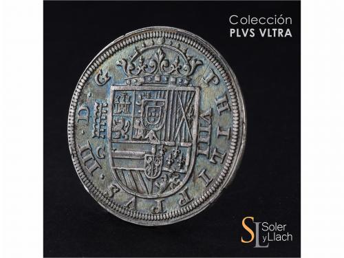 FELIPE III. 8 Reales. 1611/09. SEGOVIA. C. 27,11 grs. Pátina