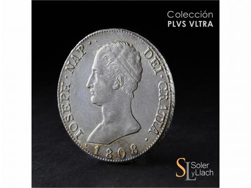 JOSÉ NAPOLEÓN. 20 Reales. 1808. MADRID. A.I. 26,87 grs. Leví