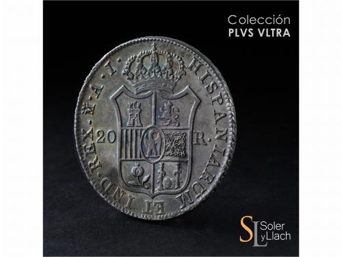 JOSÉ NAPOLEÓN. 20 Reales. 1809. MADRID. A.I. 26,58 grs. Boni