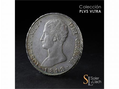 JOSÉ NAPOLEÓN. 20 Reales. 1812. MADRID. A.I. 26,75 grs. Leví