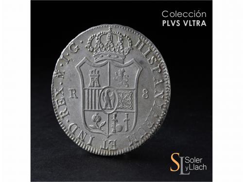 JOSÉ NAPOLEÓN. 8 Reales. 1809. MADRID. I.G. 26,93 grs. Cuño 