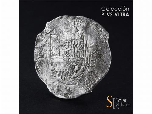 FELIPE III. 8 Reales. 1612. SEVILLA. (B). Anv.: S / (B) - Es