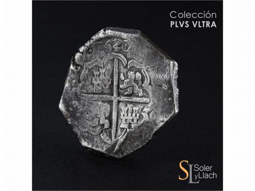 FELIPE III. 8 Reales. 1620. SEVILLA. (D). 26,82 grs. Fecha c