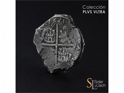 FELIPE III. 8 Reales. 1621. SEVILLA. (G). 26,94 grs. Pátina 