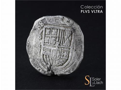 FELIPE III. 8 Reales. (16)08. MÉXICO. F. Anv.: F - Escudo - 