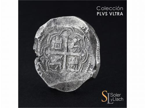 FELIPE III. 8 Reales. (16)08. MÉXICO. F. Anv.: F - Escudo - 