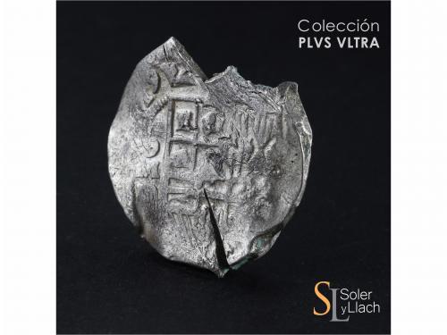 FELIPE III. 8 Reales. 1619. MÉXICO. D. Anv.: M roel encima /