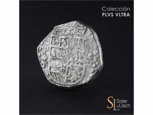 FELIPE III. 8 Reales. 16Z1. POTOSÍ. T. Rev.: Leones y castil