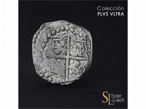 FELIPE III. 8 Reales. 16Z1. POTOSÍ. T. Rev.: Leones y castil