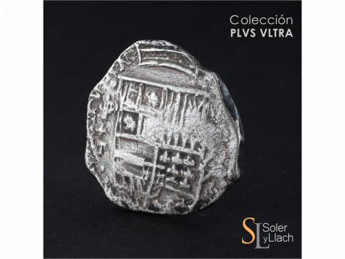 FELIPE III. 8 Reales. 61Z1. POTOSÍ. T. 25,26 grs. Error en f