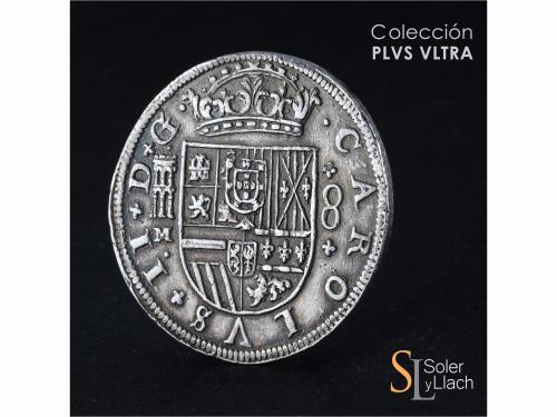 CARLOS II. 8 Reales. 1682. SEGOVIA. M. Anv.: CAROLVS / PHILI