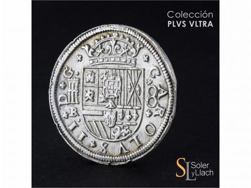 CARLOS II. 8 Reales. 1683/2. SEGOVIA. BR (nexadas). 27,55 gr