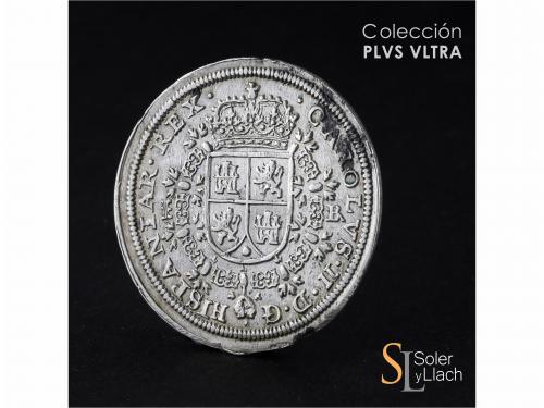 CARLOS II. 8 Reales. 1687. SEGOVIA. BR (nexadas). 21,42 grs.