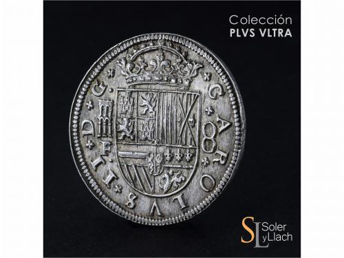 CARLOS II. 8 Reales. 1697/84. SEGOVIA. F/BR (nexadas). 26,47