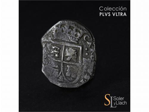 CARLOS II. 8 Reales. 1694. SEVILLA. M. 21,13 grs. Tipo María