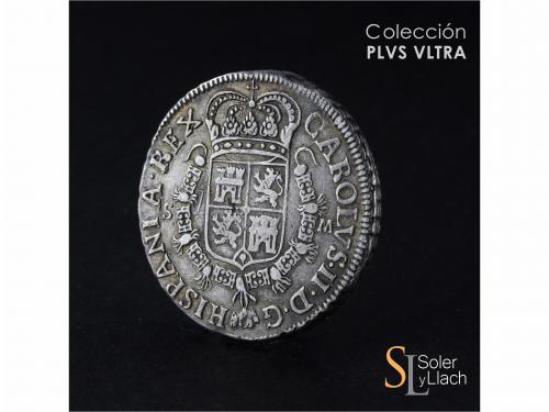 CARLOS II. 8 Reales. 1700. SEVILLA. M. Anv.: S - M. HISPANIA