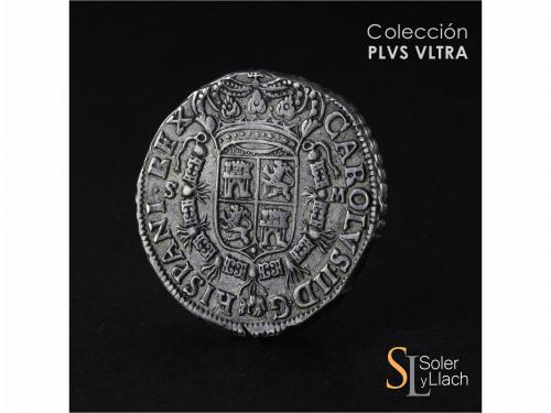 CARLOS II. 8 Reales. 1700. SEVILLA. M. Anv.: S - M. HISPANI 