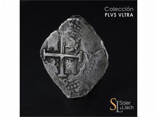 CARLOS II. 8 Reales. 1689. LIMA. V. 27,00 grs. Dos fechas vi