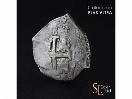 CARLOS II. 8 Reales. 1690. LIMA. R. 26,94 grs. MBC. / Very f