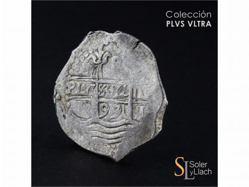 CARLOS II. 8 Reales. 1699. LIMA. R. 27,06 grs. Escasa. MBC. 