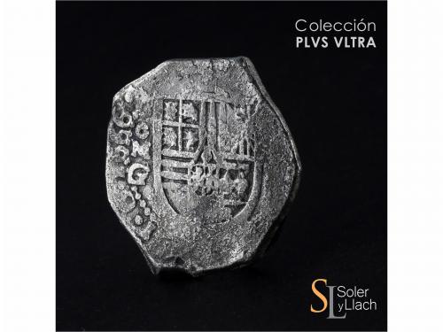 CARLOS II. 8 Reales. 1666. MÉXICO. G. 27,02 grs. Oxidaciones