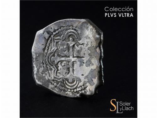 CARLOS II. 8 Reales. 1667. MÉXICO. G. Anv.: M roel encima / 