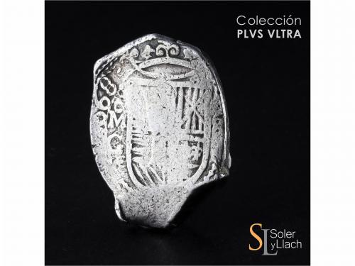 CARLOS II. 8 Reales. 1668. MÉXICO. G. 27,08 grs. Limpiada. A