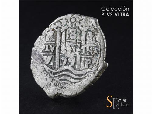 CARLOS II. 8 Reales. 1679. POTOSÍ. V. 26,35 grs. Dos fechas 