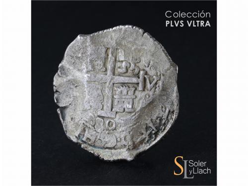 CARLOS II. 8 Reales. 1680. POTOSÍ. V. 26,35 grs. Dos fechas 