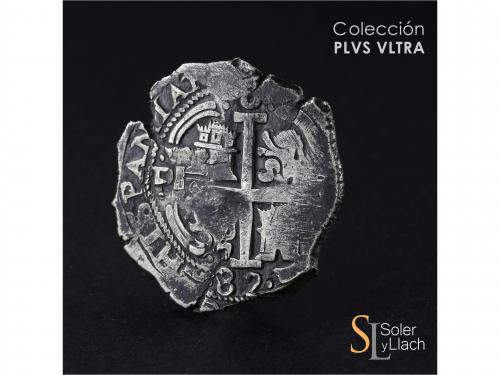 CARLOS II. 8 Reales. 1682. POTOSÍ. V. 27,39 grs. Dos fechas 