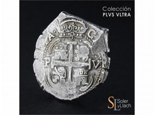 CARLOS II. 8 Reales. 1683. POTOSÍ. V. 27,10 grs. Visibles la