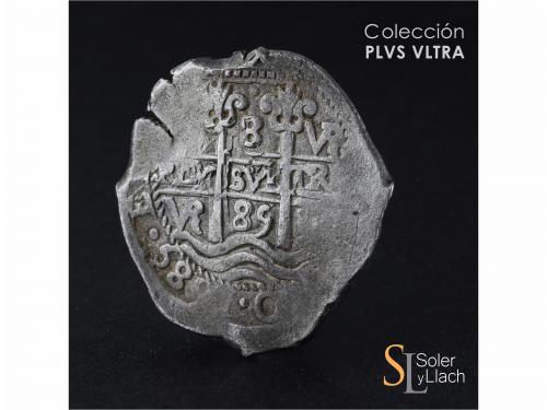 CARLOS II. 8 Reales. 1685. POTOSÍ. VR (nexadas). 26,47 grs. 