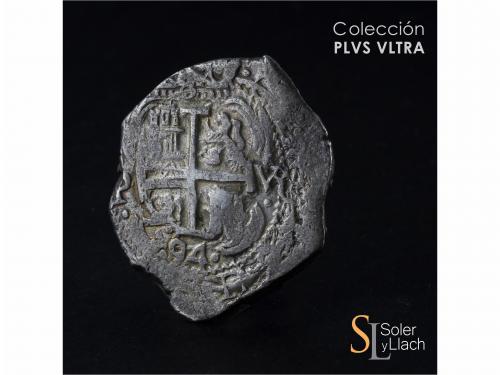 CARLOS II. 8 Reales. 1694. POTOSÍ. VR (nexadas). 26,58 grs. 