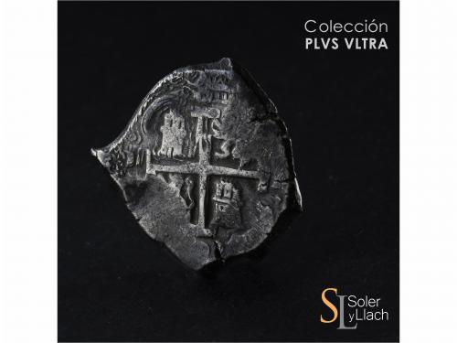 CARLOS II. 8 Reales. 1701. POTOSÍ. F. 27,13 grs. Oxidaciones