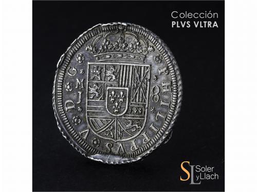 FELIPE V. 8 Reales. 1710. MADRID. J. 27,29 grs. PHILIPPVS e 