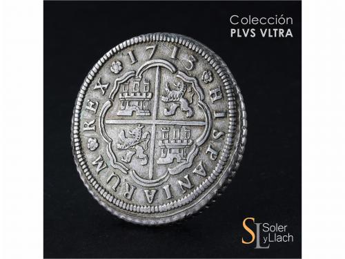 FELIPE V. 8 Reales. 1713. MADRID. J. 25,68 grs. PHILIPPUS e 