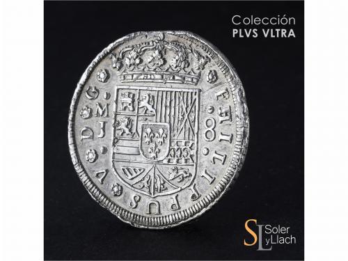 FELIPE V. 8 Reales. 1715/4. MADRID. J. 24,11 grs. Golpecitos