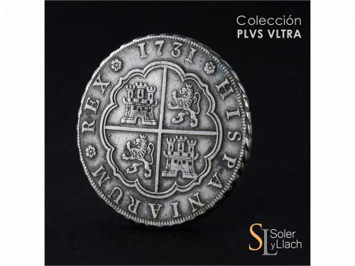 FELIPE V. 8 Reales. 1731. MADRID. J.F. 26,55 grs. Escasa. MB