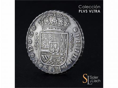 FELIPE V. 8 Reales. 1731. MADRID. F. 26,87 grs. Muy escasa. 