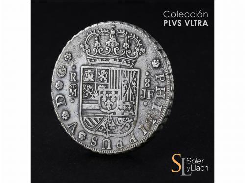 FELIPE V. 8 Reales. 1732. MADRID. J.F. 26,79 grs. Leves oxid