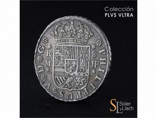 FELIPE V. 8 Reales. 1740. MADRID. J.F. 26,74 grs. Escasa. EB