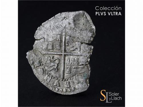 FELIPE V. 8 Reales. Fecha no visible. SEVILLA. 26,28 grs. Ac