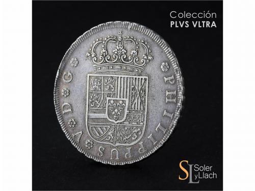 FELIPE V. 8 Reales. 1729. SEVILLA. 26,81 grs. Sin ensayador 