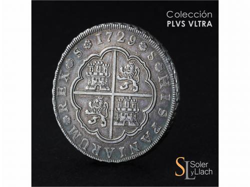 FELIPE V. 8 Reales. 1729. SEVILLA. 26,81 grs. Sin ensayador 