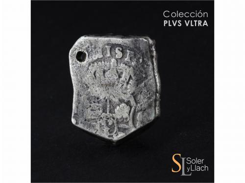 FELIPE V. 8 Reales. 1740. GUATEMALA. (J). 26,45 grs. Columna